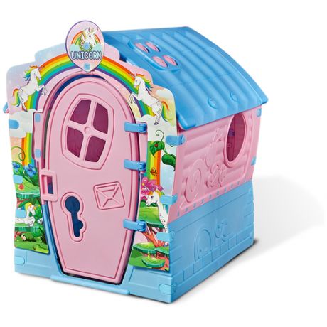 Детский пластиковый домик "Лилипут" PalPlay 680 (розовый)