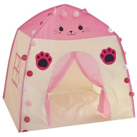 Палатка Aiden Kids Котик 1080, розовый