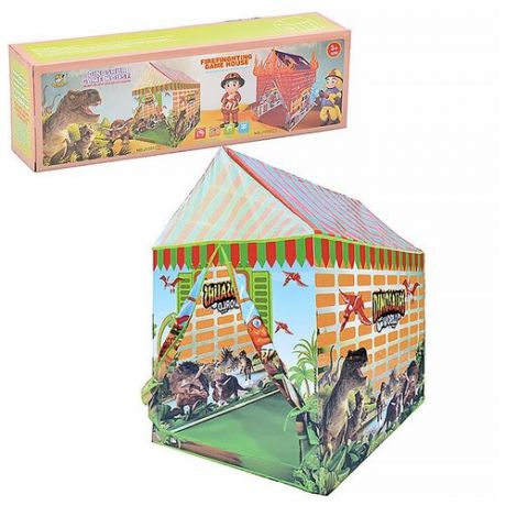 Детская палатка "Приключения в Эре Динозавров" (в коробке)