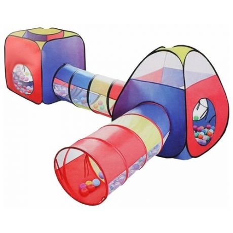 Детская игровая палатка наша игрушка 985-Q74 палатка 2 шт + туннель 2 шт