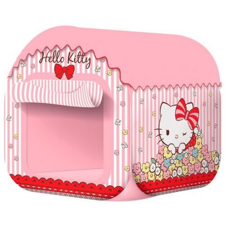 Палатка ЯиГрушка Hello Kitty 12047ЯиГ, розовый/белый