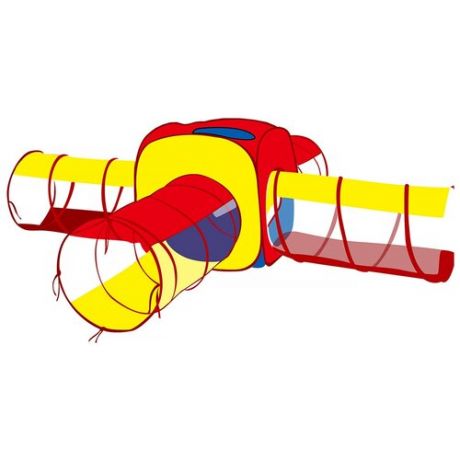 Палатка Pituso Квадрат+4 туннеля
