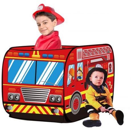 Палатка Pituso Пожарный фургон, красный