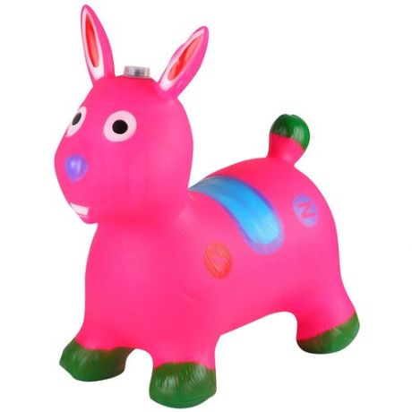 Надувная игрушка прыгун Зайчик для малышей детская игрушка скакалка резиновое надувное животное со звуком
