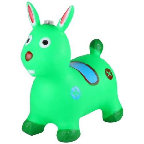 Надувная игрушка прыгун Зайчик для малышей детская игрушка скакалка резиновое надувное животное со звуком