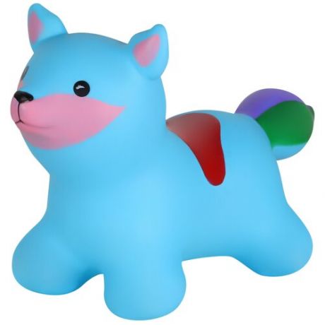 Надувная игрушка прыгун Лисенок для малышей детская игрушка скакалка резиновое надувное животное