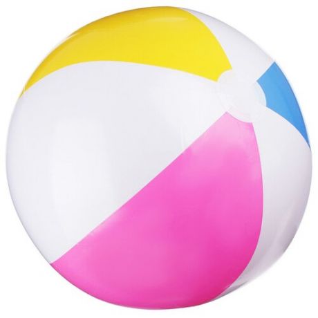 59030 Мяч пляжный «Цветной», d=61 см, от 3 лет.