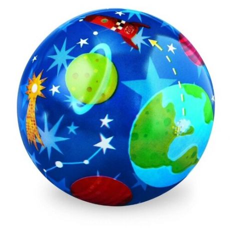 Мяч детский Солнечная система 10 см для игр на улице и дома для детей от 2 лет