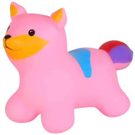 Надувная игрушка прыгун Лисенок для малышей детская игрушка скакалка резиновое надувное животное