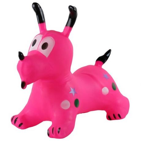 Резиновая игрушка прыгун собака Гав-Гав детская надувная игрушка надувное животное попрыгун