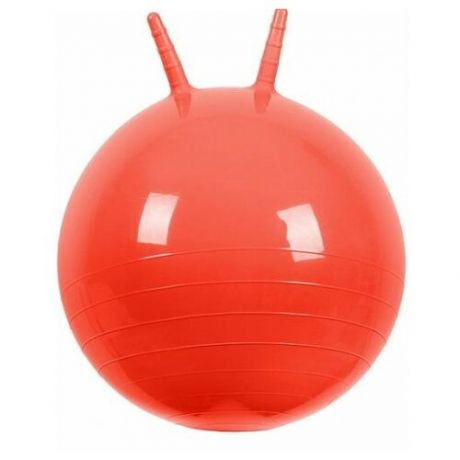 Мяч Прыгун с рожками ø500мм красный в подарочной упаковке