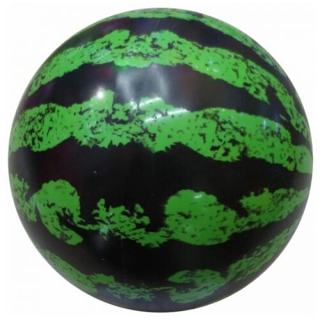 Мяч 1 TOY Арбуз Т15216, 23 см, зеленый
