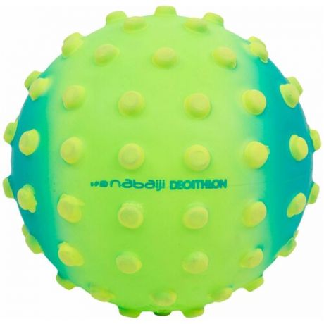 Мячик для игр в воде зеленый с желтыми шипами WATKO X Decathlon