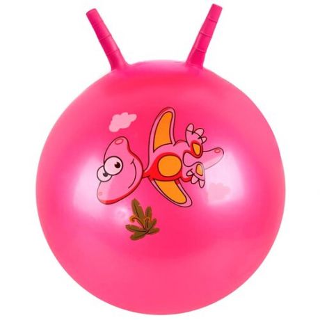Мяч гладкий в пакете PlaySmart, розовый 500TA-4