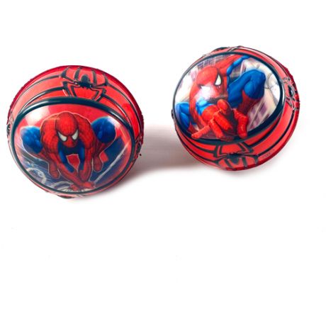 Мячики из 2 штук-10 см "Человек Паук"