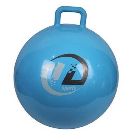 Мяч-попрыгун Z-sports с ручкой 55 см GB04, 55 см, голубой