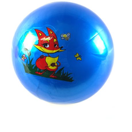 Мяч резиновый с рисунком 22 см