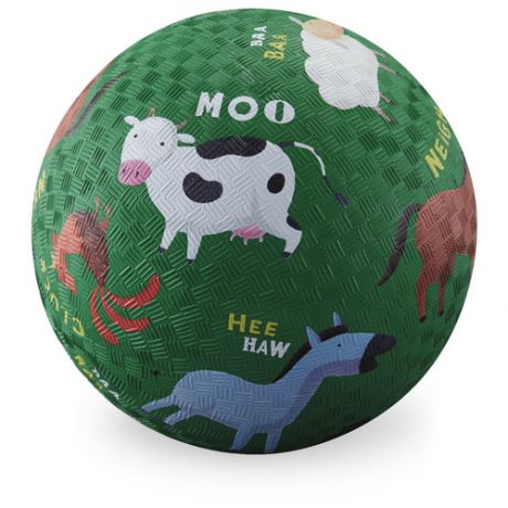 Мяч детский Ферма 13 см для игр на улице и дома для детей от 3 лет