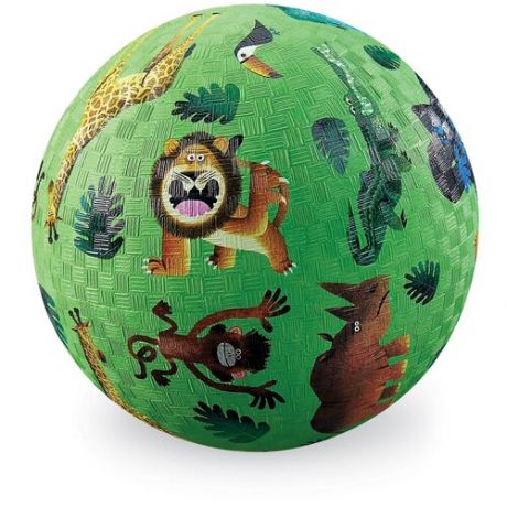 Мяч Crocodile Creek «Дикие животные», 18 см (2155-9)
