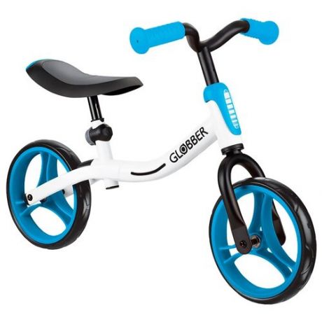 Беговел GLOBBER GO BIKE, бело-розовый