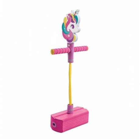 Тренажер для прыжков Moby Kids Moby-Jumper Единорог со звуком фиолетовый
