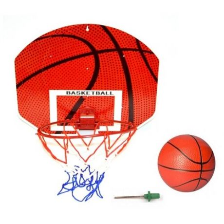 Баскетбольное кольцо Yar Team с набором, навесной панелью с кольцом и мячом