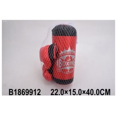 Набор для бокса Shantou 40 см, груша, перчатки (1869912)