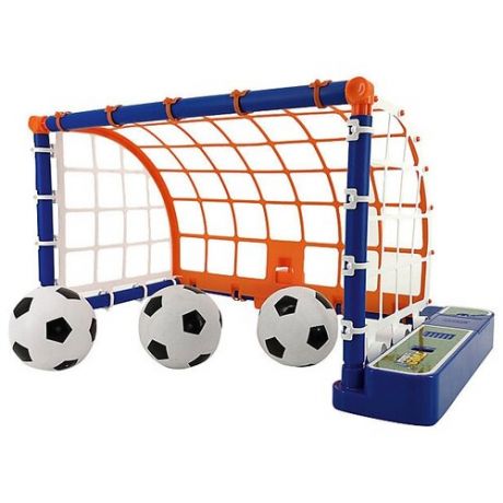 Подвижные футбольные ворота 52 x 31 x 32 см 3 мячика для детей от 3-х лет