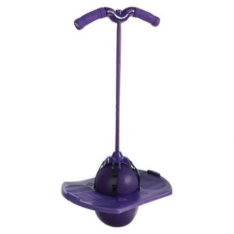 Тренажер для прыжков, детский, цвет фиолетовый + насос в комплекте