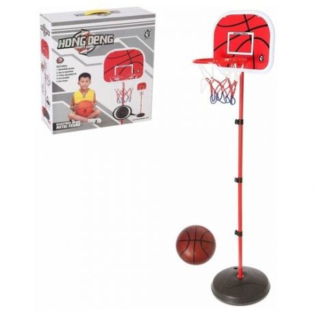Баскетбольный набор «Штрафной бросок», напольный, с мячом