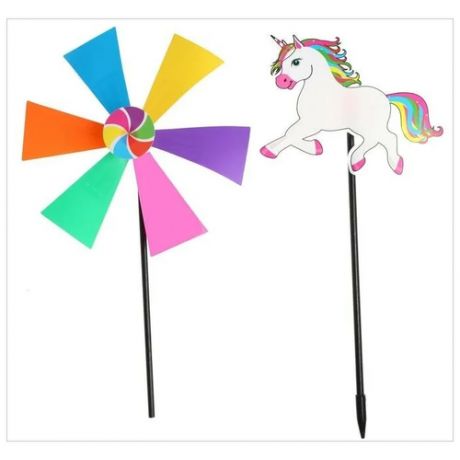 Ветрячок Funny Toys Единорог, 5457791 разноцветный