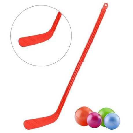 Набор 'Хоккей на траве' (1 клюшка + 4 шарика)