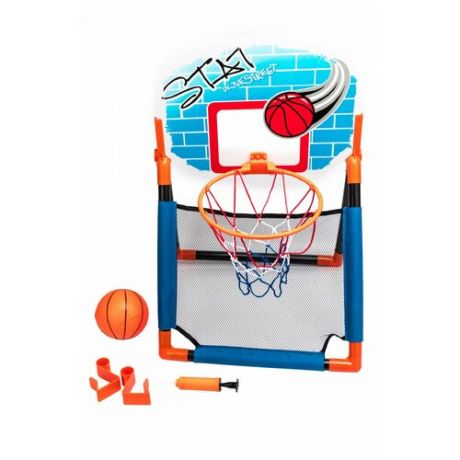 Баскетбольный щит BRADEX 2 в 1 с креплением на дверь