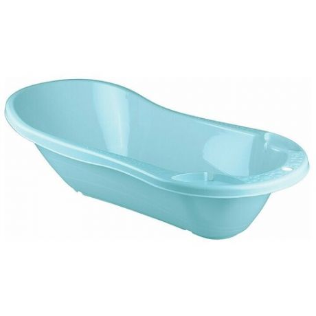 Ванночка с клапаном для слива воды Бытпласт голубой