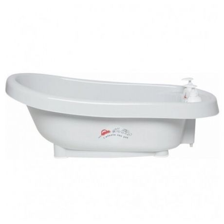 Термо-ванночка для купания малыша Bebe Jou Белый Привет малыш