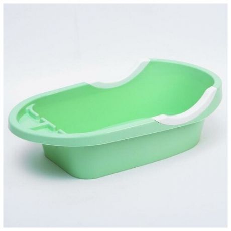 Ванна детская «Малышок люкс», 90 см, цвет зеленый