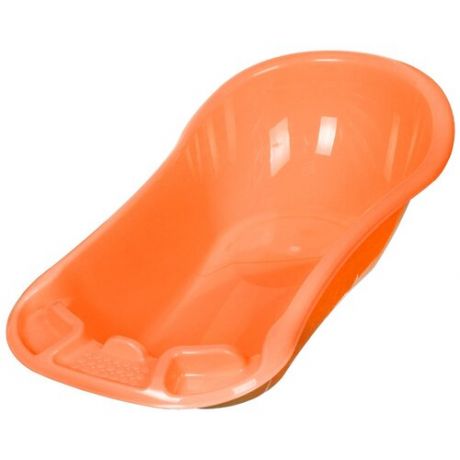 Ванна детская пластик, 51х101 см, оранжевая, Dunya Plastik, 12001