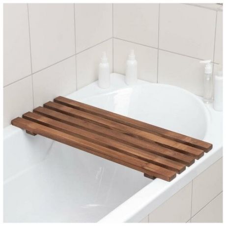 Сиденье для ванны, 68×27×3,5 см, с покрытием
