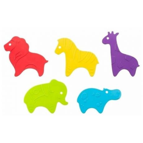 Набор мини-ковриков для ванной Roxy-Kids Safari RBM-010-CB разноцветный