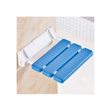 Сиденье для ванны складное SM- JY101/BL цвет голубой