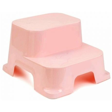 Табурет-подставка детский 34х31х20,5 см светло-розовый IdiLand