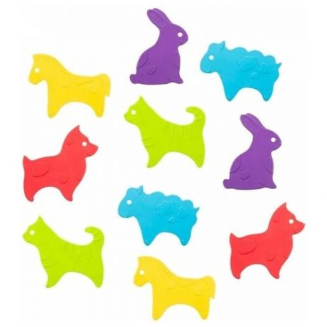 Набор ковриков для ванны Animals, RBM-015-AN разноцветный