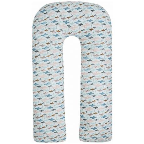 Наволочка к подушке для беременных AmaroBaby U- образная 340х35 (бязь наб.125 г) (Техас)