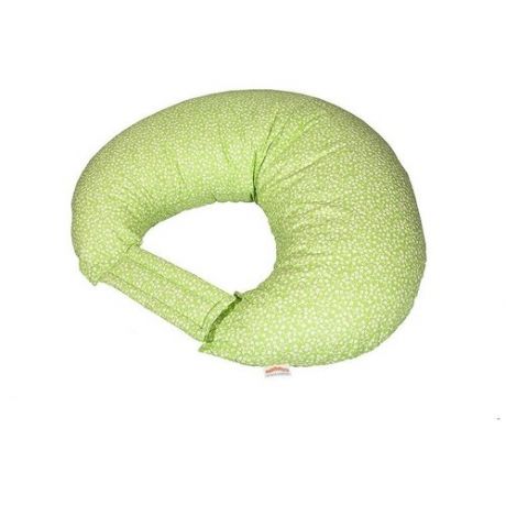 Подушка для кормления Mobilbaby Цветочный ковер зеленый