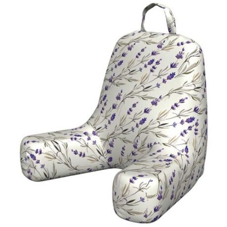 Кресло подушка для чтения Ambesonne "Цветы на ветру", 50x42 см