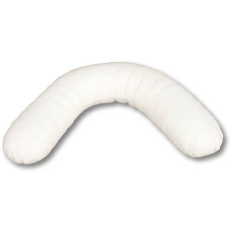 Подушка АльВиТек Бамбук-Бумеранг искусственный лебяжий пух/микрофибра, белый