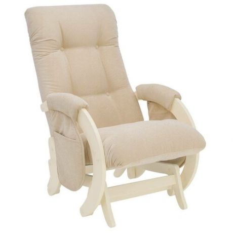 Кресло для мамы Milli Smile, дуб молочный/verona vanilla