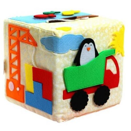 Кубик «Бизикубик. Приключение пингвина» 16 × 16см