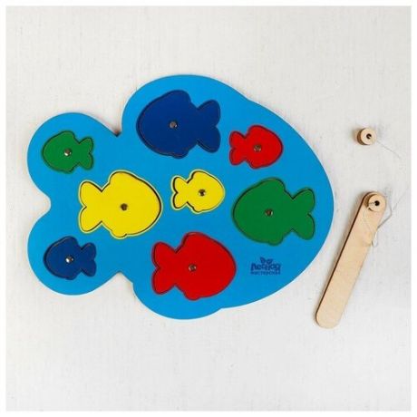 Магнитная рыбалка для детей "Рыбки", головоломка