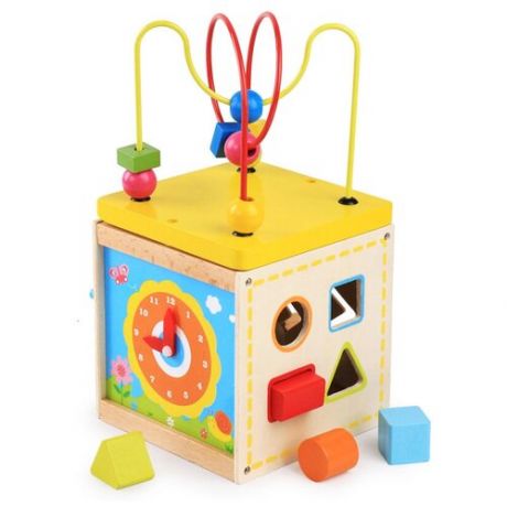 Бизикубик / развивающая игрушка для детей